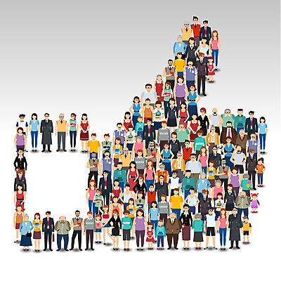 여자 노년 남자 어린이 일러스트 함께함 서기 손짓 여러명 성인 엄지손가락 최고 군중 추천 국내일러스트 AI파일 다수 컨셉 손가락 모션 사람 파일형식 벡터