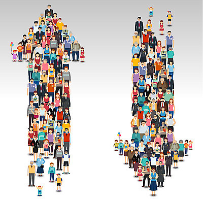 여자 노년 남자 화살표 어린이 일러스트 함께함 서기 여러명 성인 군중 아래 위 국내일러스트 AI파일 다수 컨셉 모션 사람 방향 위치 파일형식 벡터