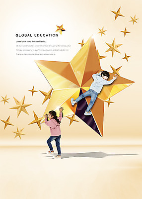 전신 PSD 편집이미지 학생 여자 어린이교육 교육 남자 별 어린이 엎드리기 서기 두명 뒷모습 한국인 성장 잡기 어린이만 이미지편집 자연요소 뷰포인트 모션 사람 동양인 파일형식