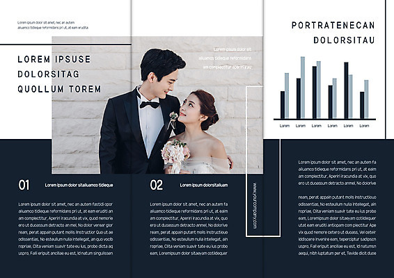 템플릿 표지디자인 북디자인 출판디자인 여자 남자 내지 신부 리플렛 부케 신랑 결혼 북커버 3단접지 그래프 정장 턱시도 팜플렛 상반신 20대 성인 두명 마주보기 성인만 이미지템플릿 AI파일 옷 꽃다발 모션 사람 이벤트 청년 파일형식 벡터