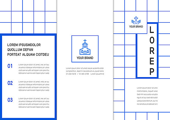 템플릿 표지디자인 북디자인 출판디자인 표지 기독교 리플렛 십자가 북커버 3단접지 팜플렛 사람없음 파란색 성당 교회 이미지템플릿 AI파일 종교 컬러 종교건축 건물 파일형식 벡터