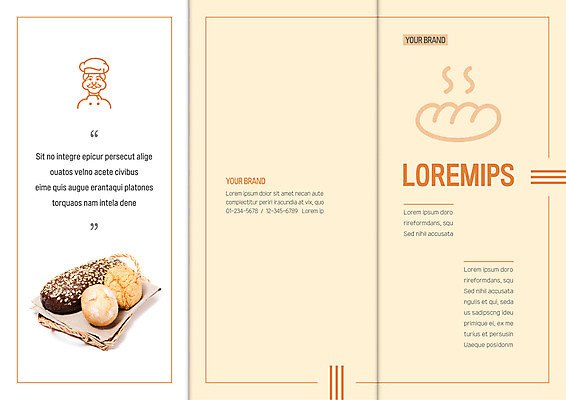 템플릿 표지디자인 북디자인 출판디자인 표지 빵 리플렛 북커버 3단접지 팜플렛 사람없음 제빵사 이미지템플릿 AI파일 직업 음식 파일형식 벡터