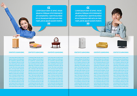 템플릿 표지디자인 북디자인 출판디자인 여자 남자 내지 리플렛 북커버 팜플렛 상반신 20대 성인 두명 앞모습 소파 텔레비전 한국인 침대 장롱 화장대 냉장고 성인만 이미지템플릿 AI파일 뷰포인트 가구 의자 사람 동양인 청년 전자제품 가전제품 파일형식 벡터