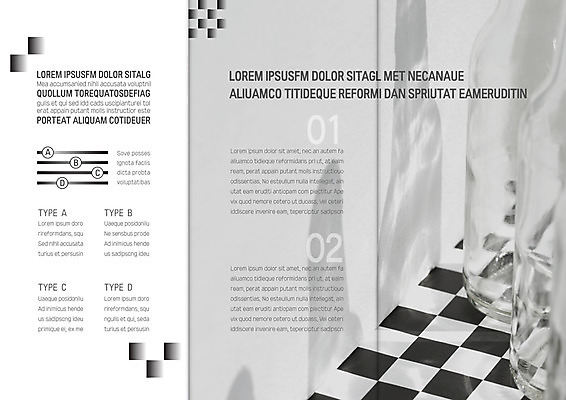 템플릿 표지디자인 북디자인 출판디자인 내지 리플렛 북커버 3단접지 유리병 그림자 팜플렛 사람없음 격자 이미지템플릿 AI파일 무늬 병_용기 파일형식 벡터