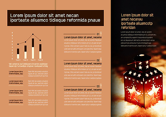 템플릿 표지디자인 북디자인 출판디자인 별 내지 리플렛 북커버 3단접지 팜플렛 사람없음 빛 주황색 램프 막대그래프 이미지템플릿 AI파일 자연요소 컬러 그래프 조명 파일형식 벡터