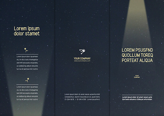 템플릿 표지디자인 북디자인 출판디자인 표지 별 리플렛 북커버 3단접지 팜플렛 사람없음 빛 검은색 원형 별밤 이미지템플릿 AI파일 자연요소 도형 컬러 파일형식 벡터