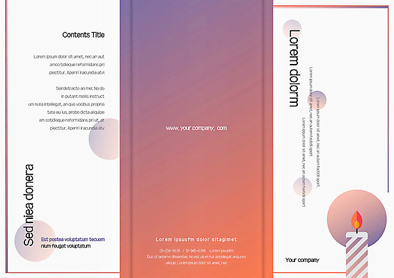 템플릿 표지디자인 북디자인 출판디자인 표지 리플렛 북커버 촛불 3단접지 팜플렛 사람없음 빛 한개 원형 그라데이션 이미지템플릿 AI파일 도형 1 초 파일형식 벡터