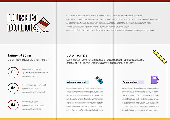 템플릿 표지디자인 북디자인 출판디자인 내지 리플렛 북커버 3단접지 팜플렛 사람없음 연필 다이어리 USB 지우개 이미지템플릿 AI파일 학용품 필기구 사무용품 파일형식 벡터