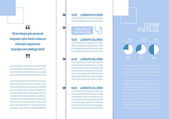 템플릿 표지디자인 북디자인 출판디자인 내지 리플렛 하늘색 북커버 3단접지 팜플렛 사람없음 사각형 원그래프 순서 이미지템플릿 AI파일 도형 그래프 파란색 파일형식 벡터