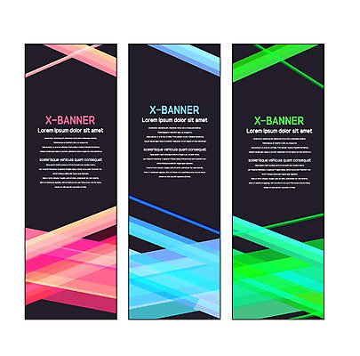 템플릿 배너템플릿 세로배너 분홍색 사각프레임 사람없음 연두색 파란색 검은색 현수막 그라데이션 사선무늬 배너세트 엑스배너 AI파일 배너 컬러 프레임 세로 초록색 세트 사각형 파일형식 벡터