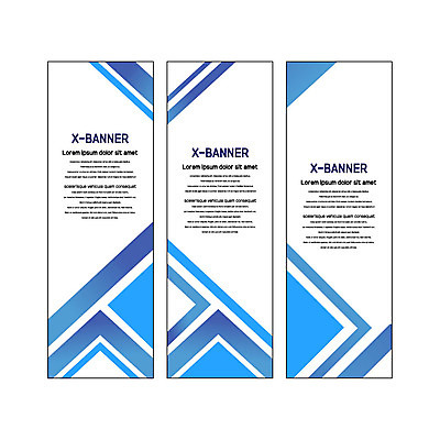 도형 템플릿 배너템플릿 세로배너 사각프레임 사람없음 파란색 현수막 삼각형 그라데이션 배너세트 엑스배너 AI파일 배너 컬러 프레임 세로 세트 사각형 파일형식 벡터