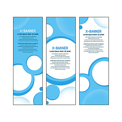 템플릿 배너템플릿 세로배너 하늘색 사각프레임 사람없음 현수막 원형 배너세트 엑스배너 AI파일 도형 배너 프레임 세로 파란색 세트 사각형 파일형식 벡터