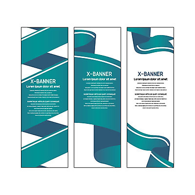 템플릿 배너 배너템플릿 리본 세로배너 사각프레임 사람없음 초록색 현수막 배너세트 엑스배너 AI파일 컬러 프레임 세로 세트 사각형 파일형식 벡터
