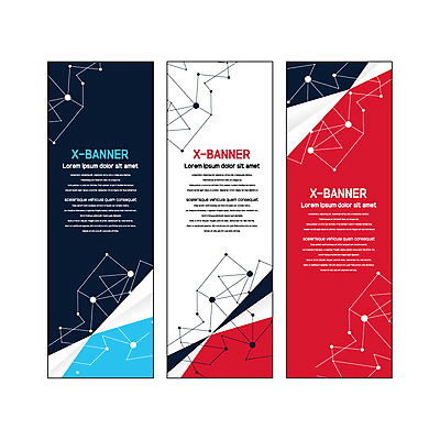템플릿 배너 배너템플릿 세로배너 선 사각프레임 사람없음 빨간색 파란색 현수막 원형 배너세트 엑스배너 AI파일 도형 컬러 프레임 세로 세트 사각형 파일형식 벡터