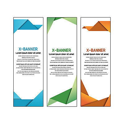 템플릿 배너 배너템플릿 세로배너 사각프레임 사람없음 초록색 파란색 주황색 현수막 종이접기 접기 배너세트 엑스배너 AI파일 종이 컬러 모션 프레임 세로 세트 사각형 파일형식 벡터