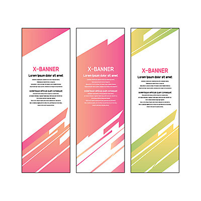 템플릿 배너 배너템플릿 세로배너 분홍색 무늬 사각프레임 사람없음 현수막 그라데이션 배너세트 엑스배너 AI파일 컬러 프레임 세로 세트 사각형 파일형식 벡터