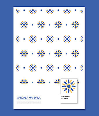 도형 백그라운드 꽃무늬 패턴 일러스트 사람없음 컬러풀 클래식 복고 기하학 만다라 젠탱글 국내일러스트 AI파일 꽃 컬러 컨셉 무늬 파일형식 벡터