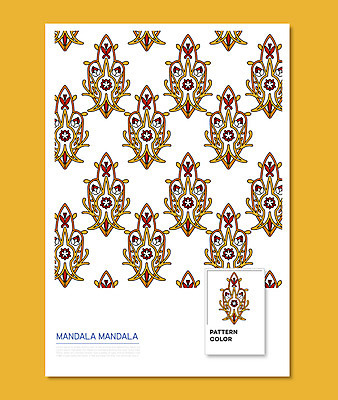 백그라운드 패턴 일러스트 사람없음 컬러풀 클래식 복고 기하학 만다라 젠탱글 국내일러스트 AI파일 컬러 컨셉 무늬 파일형식 벡터