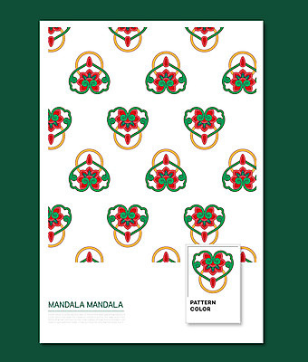 백그라운드 패턴 일러스트 사람없음 컬러풀 클래식 복고 기하학 만다라 젠탱글 국내일러스트 AI파일 컬러 컨셉 무늬 파일형식 벡터