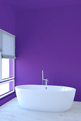 PSD 편집이미지 가구 창문 욕조 사람없음 인테리어 3D소스 3D 보라색 블라인드 디지털합성 화장실 가상공간 울트라바이올렛 편집3D 디자인 컬러 생활용품 커튼 파일형식 트랜드컬러