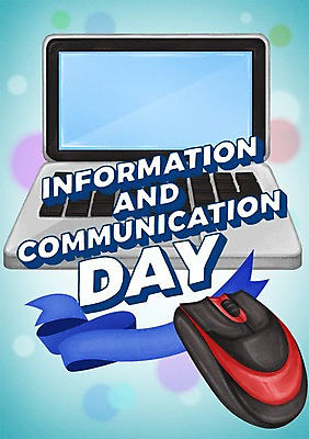 PSD 기념일 포스터 리본 일러스트 정보통신 이벤트 사람없음 노트북 컴퓨터 마우스 보케 정보통신의날 국내일러스트 통신 전자제품 컴퓨터용품 정보 파일형식 법정기념일