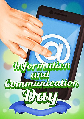 PSD 손 기념일 포스터 리본 인터넷 일러스트 정보통신 이벤트 신체부위 스마트폰 보케 정보통신의날 국내일러스트 통신 사람 핸드폰 스마트기기 정보 파일형식 법정기념일