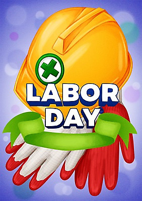 PSD 기념일 포스터 리본 일러스트 이벤트 사람없음 안전모 보케 근로자의날 목장갑 국내일러스트 장갑 헬멧 안전장비 파일형식