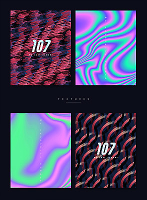 PSD 포스터 백그라운드 일러스트 붓터치 사람없음 컬러풀 기하학 홀로그램 국내일러스트 컬러 무늬 파일형식