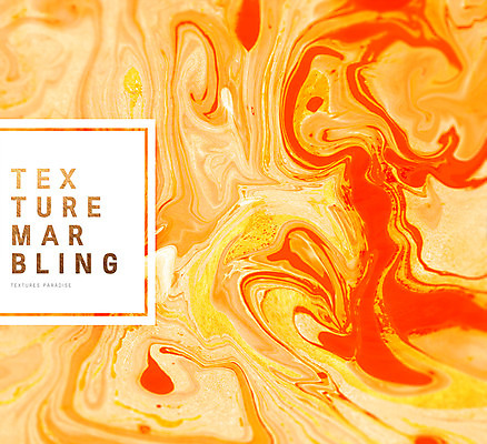 PSD 백그라운드 일러스트 사람없음 주황색 물감 얼룩 기하학 마블링 국내일러스트 컬러 무늬 미술도구 파일형식