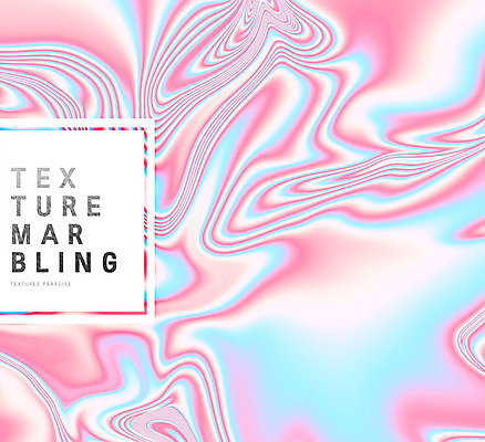 PSD 분홍색 하늘색 백그라운드 일러스트 사람없음 물감 얼룩 기하학 마블링 국내일러스트 컬러 무늬 파란색 미술도구 파일형식