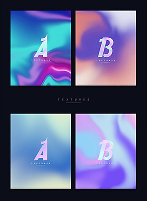 PSD 백그라운드 일러스트 사람없음 세트 컬러풀 물감 기하학 마블링 홀로그램 국내일러스트 컬러 무늬 미술도구 파일형식