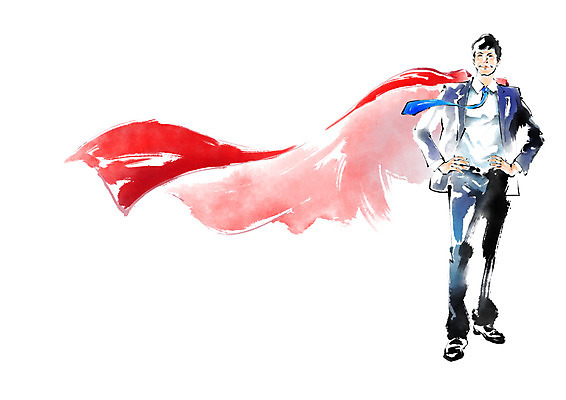 전신 PSD 남자 일러스트 캘리그라피 붓터치 한명 서기 정장 성인 비즈니스맨 망토 슈퍼맨 국내일러스트 1 옷 비즈니스 모션 사람 직장인 영웅 파일형식