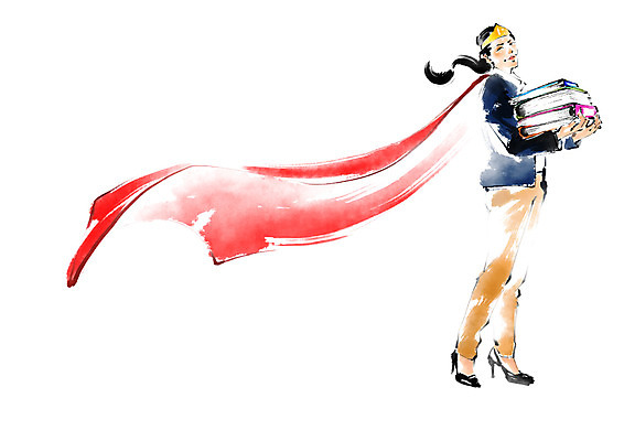 전신 PSD 여자 일러스트 캘리그라피 붓터치 한명 서기 들기 성인 비즈니스우먼 망토 문서 파일 원더우먼 국내일러스트 1 비즈니스 모션 사람 직장인 영웅 파일형식