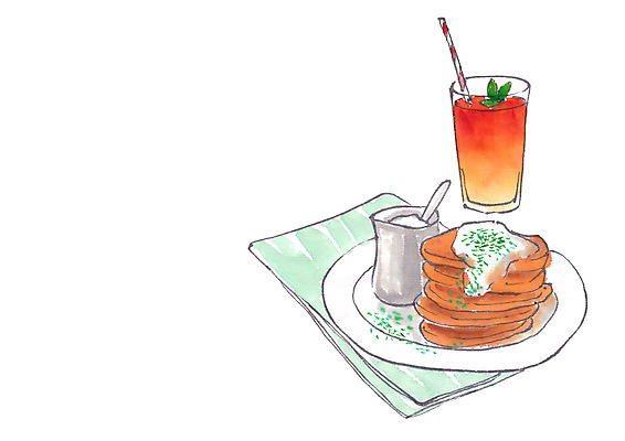 PSD 접시 일러스트 디저트 사람없음 컵 주스 천 생크림 팬케이크 국내일러스트 식기 음료 음식 케이크 직물 크림 파일형식