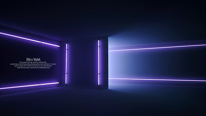 PSD 편집이미지 사람없음 빛 3D소스 3D 보라색 디지털합성 합성 네온 울트라바이올렛 편집3D 컬러 파일형식 트랜드컬러