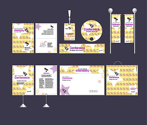 템플릿 배너템플릿 별 패턴 이벤트 사람없음 세트 쇼핑백 망원경 로켓 현수막 엽서 초대장 패키지 사원증 박람회 손부채 기업홍보 소봉투 행사세트 행사템플릿 AI파일 자연요소 배너 무늬 가방 비즈니스 편지봉투 카드_감사 편지 파일형식 벡터
