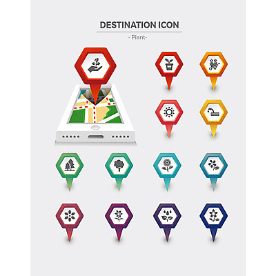 식물 아이콘 화분 지도 사람없음 스마트폰 세트 태양 새싹 행선지 수레 다양 플랫아이콘 손모양 2D아이콘 AI파일 자연요소 모양 다수 핸드폰 스마트기기 카트 파일형식 벡터 손_신체부위