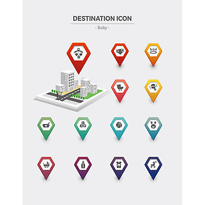 아이콘 도로 인형 공 사람없음 건물 세트 행선지 아기 도시 젖병 플랫아이콘 유모차 딸랑이 모빌 아기침대 2D아이콘 AI파일 건축물 길 교통시설 사람 아기용품 침대 파일형식 벡터