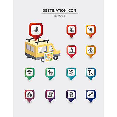 아이콘 어린이 인형 자동차 사람없음 세트 장난감 연필 행선지 블록 놀이공원 로봇 바람개비 플랫아이콘 공룡 2D아이콘 AI파일 육상교통 파충류 학용품 사람 필기구 테마파크 파일형식 벡터