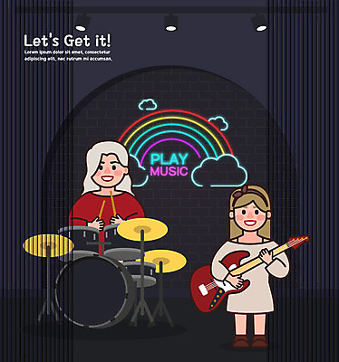 전신 여자 액자 일러스트 요가 실내 건강 사람 성인 두명 매트 직장인 합장 문화생활 클래스 워라밸 국내일러스트 AI파일 직업 라이프스타일 웰빙 손짓 내부 신조어 파일형식 벡터