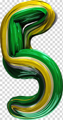 편집이미지 사람없음 컬러풀 숫자 3D소스 3D 입체 디지털합성 5 기하학 PNG 편집소스 문자 컬러 무늬 파일형식