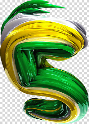 편집이미지 사람없음 컬러풀 숫자 3D소스 3D 입체 디지털합성 5 기하학 PNG 편집소스 문자 컬러 무늬 파일형식