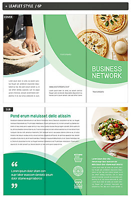 템플릿 표지디자인 손 표지 ZIP 내지 음식 리플렛 3단접지 피자 팜플렛 신체부위 샐러드 도우 인디자인 INDD 이미지템플릿 패스트푸드 서양음식 사람 파일형식