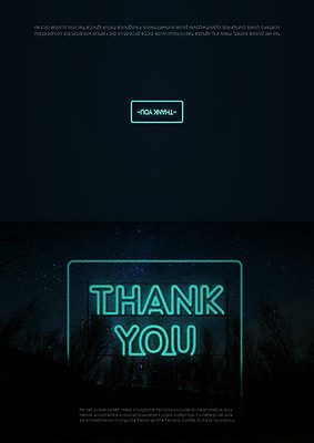 템플릿 카드템플릿 사람없음 감사 네온 땡큐 이미지템플릿 AI파일 카드프레임 감정 카드_감사 프레임 파일형식 벡터