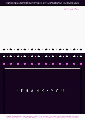 도형 템플릿 카드템플릿 사람없음 하트 점 감사 이미지템플릿 AI파일 카드프레임 모양 감정 카드_감사 프레임 파일형식 벡터