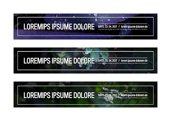 템플릿 배너 배너템플릿 가로배너 꽃 선 나뭇잎 사각프레임 사람없음 현수막 물방울 배너세트 AI파일 식물 잎 프레임 가로 세트 사각형 파일형식 벡터