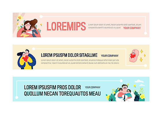 템플릿 배너 부부 배너템플릿 여자 남자 가로배너 가족 엄마 사각프레임 사랑 여러명 현수막 하트 아기 아빠 배너세트 AI파일 모양 커플 감정 다수 관계 프레임 사람 가로 세트 사각형 파일형식 벡터