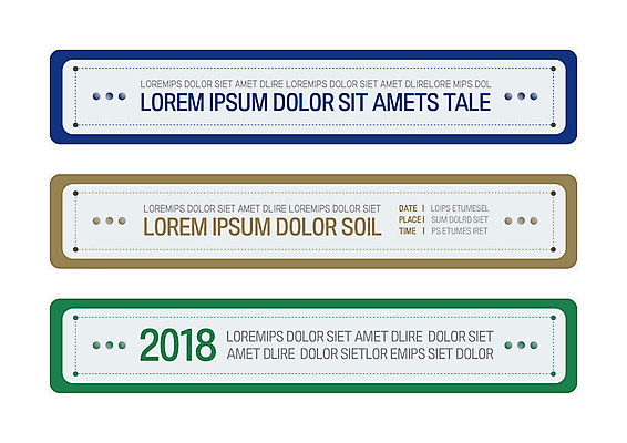 템플릿 배너 배너템플릿 가로배너 점선 사각프레임 사람없음 현수막 원형 2018년 배너세트 AI파일 도형 선 프레임 가로 세트 사각형 연도 파일형식 벡터