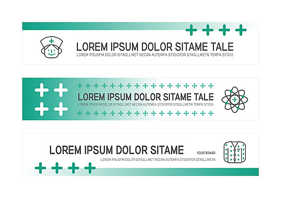 템플릿 배너 배너템플릿 가로배너 사각프레임 사람없음 간호사 현수막 환자복 십자모양 배너세트 AI파일 모양 옷 프레임 가로 세트 사각형 환자 의료진 십자 파일형식 벡터
