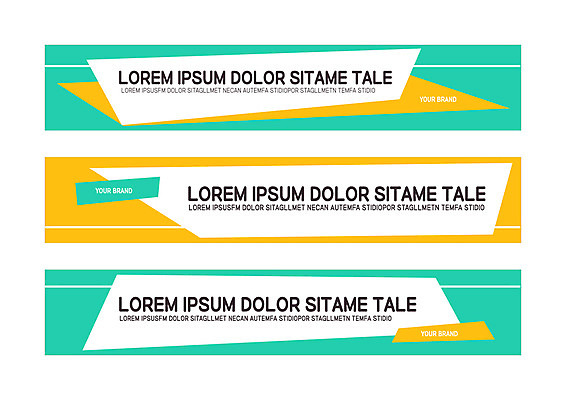 도형 템플릿 배너 배너템플릿 가로배너 선 사각프레임 사람없음 연두색 노란색 현수막 배너세트 AI파일 컬러 프레임 가로 초록색 세트 사각형 파일형식 벡터